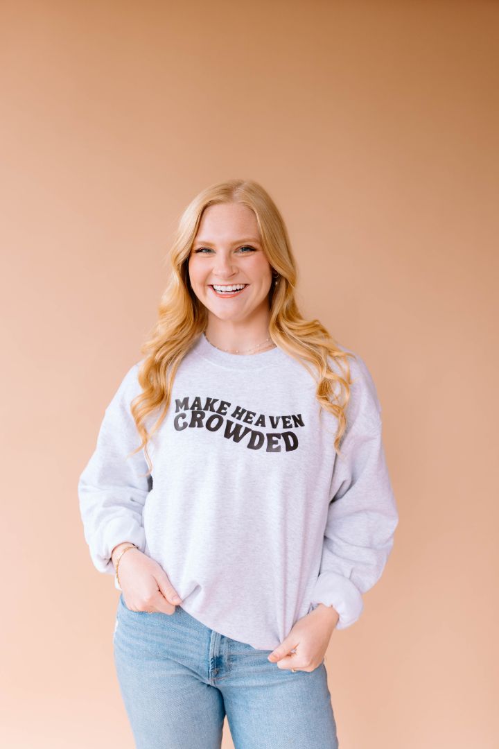 Wavy Make Heaven Crowded Pullover