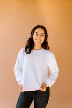 Load image into Gallery viewer, ARKANSAS White on White Pullover Unisex
